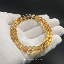 Load image into Gallery viewer, Citrine Abacus Bracelet 10mm 天然黄水晶算盘子手链