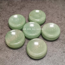 Load image into Gallery viewer, Green Aventurine Sphere Ball Stand Diameter-30mm H:15mm