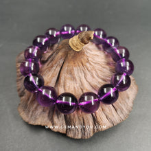 Load image into Gallery viewer, Amethyst Bracelet 13mm AAA