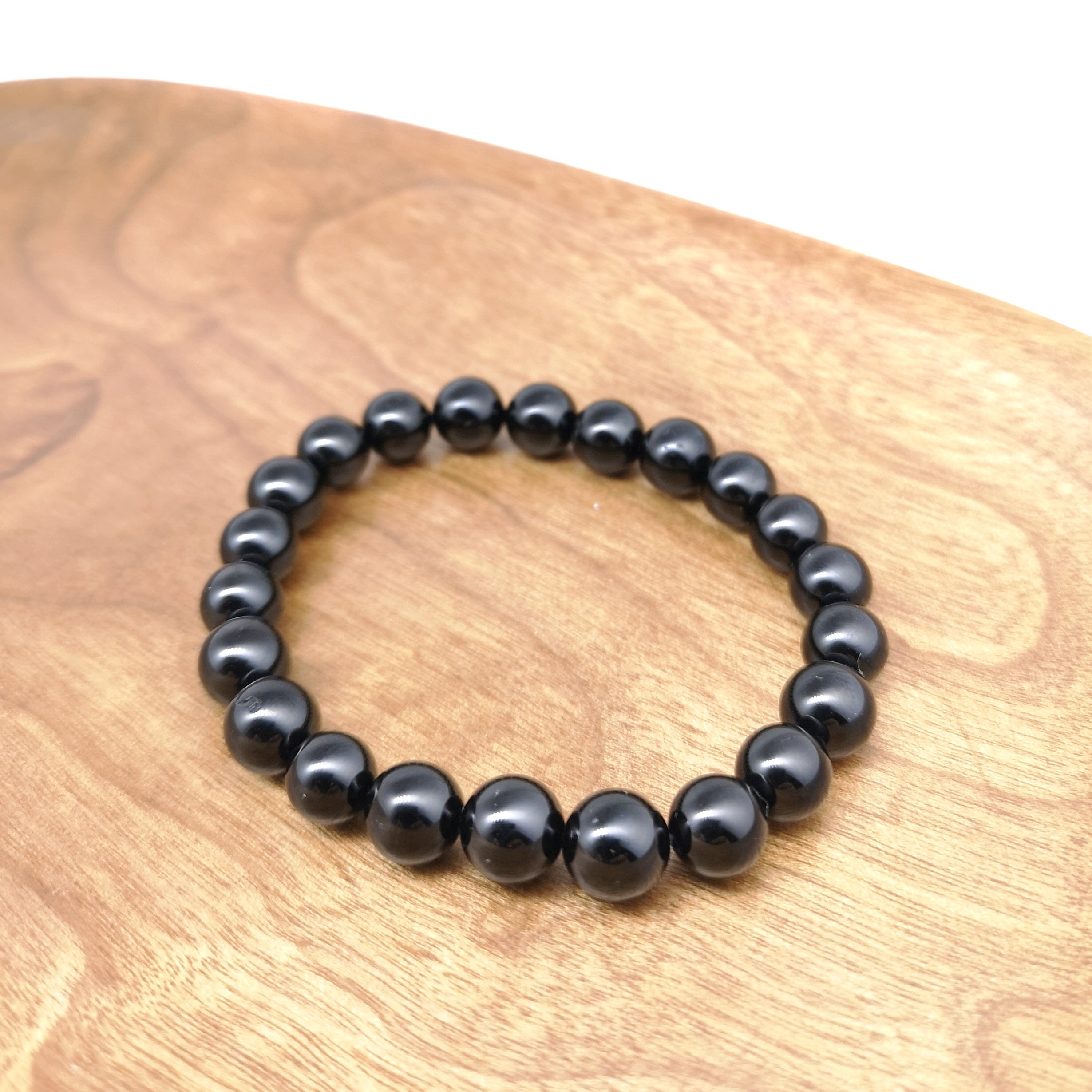 Raw black hot sale tourmaline bracelet